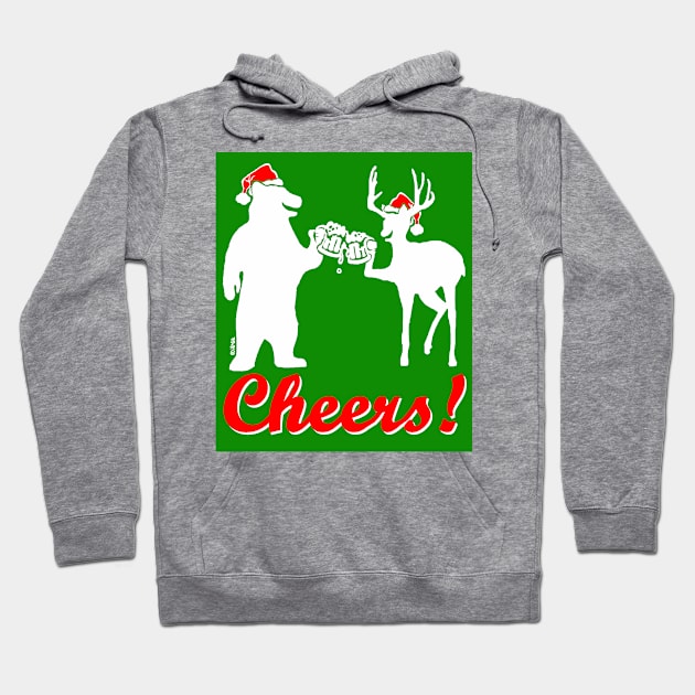 Christmas Cheers ! Hoodie by NewSignCreation